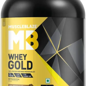 MuscleBlaze Whey Gold 100% Whey Isolate Protein
